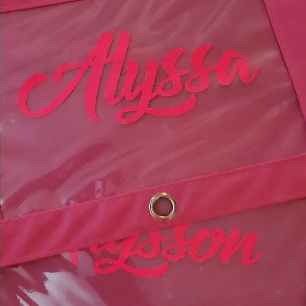 Personalized Pencil/Make Up Bags